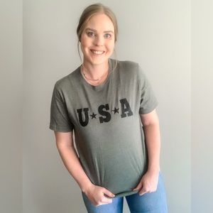 U.S.A. tee
